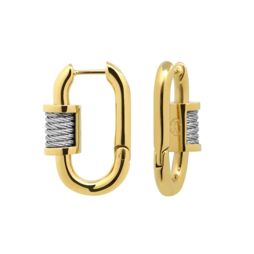 Charriol Earrings<St. Tropez® Mariner Spool Earrings