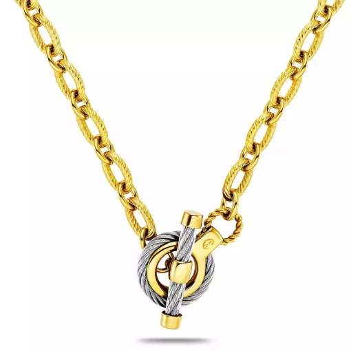 Charriol Necklaces<St. Tropez® Mariner Toggle Necklace Steel