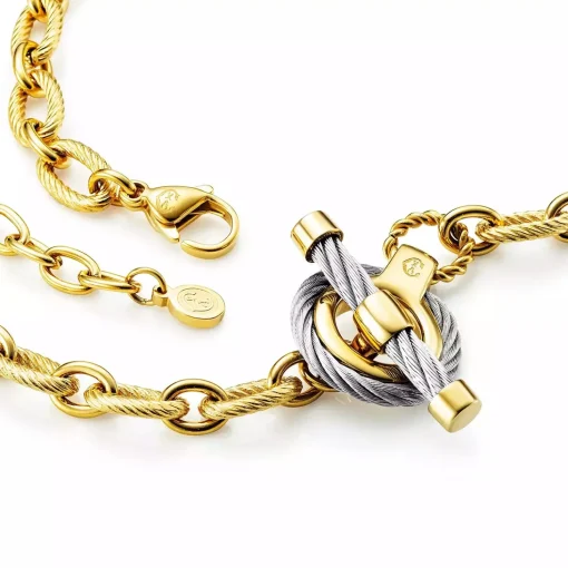 Charriol Necklaces<St. Tropez® Mariner Toggle Necklace Steel