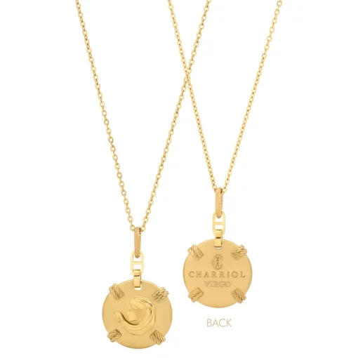 Charriol Necklaces<Zodiac Necklace Yellow Gold