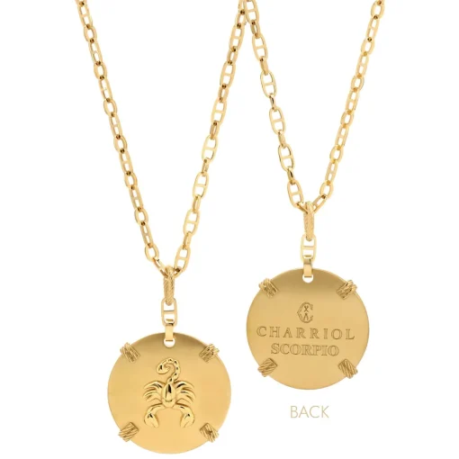 Charriol Necklaces<Zodiac Necklace Yellow Gold