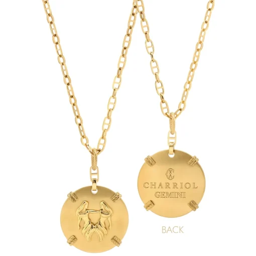 Charriol Necklaces<Zodiac Necklace Yellow Gold