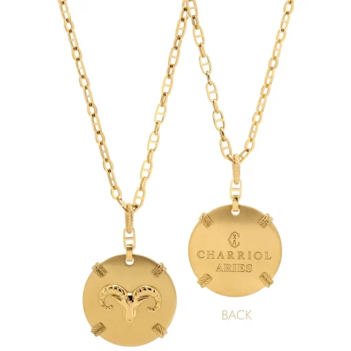 Charriol Necklaces<Zodiac Necklace Yellow Gold