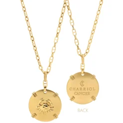 Charriol Necklaces<Zodiac Necklace Yellow Gold