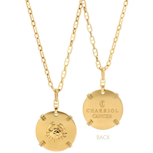 Charriol Necklaces<Zodiac Necklace Yellow Gold